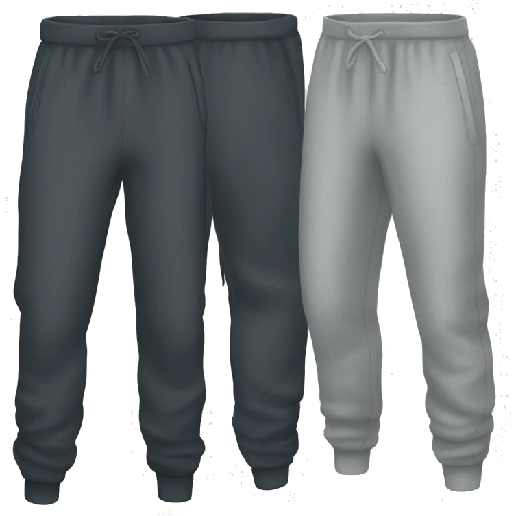 sweat pants no person emoji
