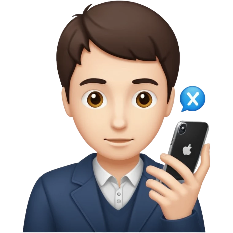 Playing word unscramble game on a phone  emoji