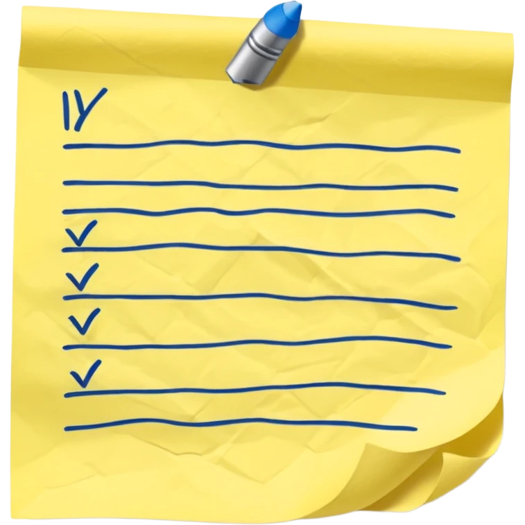 to do list emoji