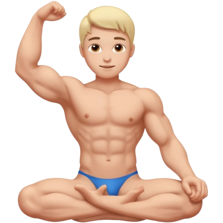 White personal jerking off emoji