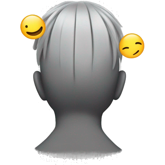 Scalp massager on a guy that like how it feels emoji
