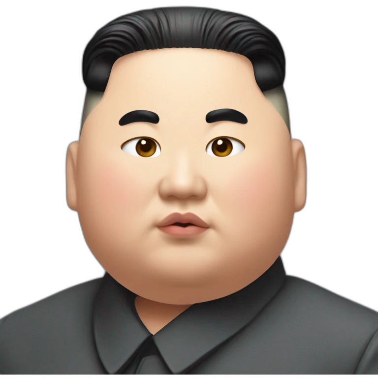 Super fat Kim Jong un emoji