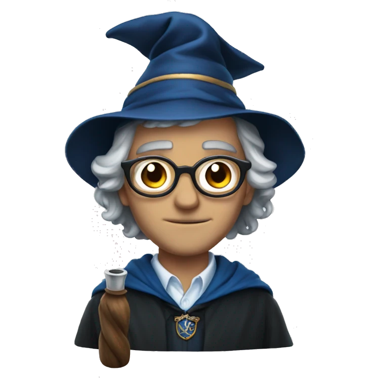 men with wand, professor, ravenclaw emoji