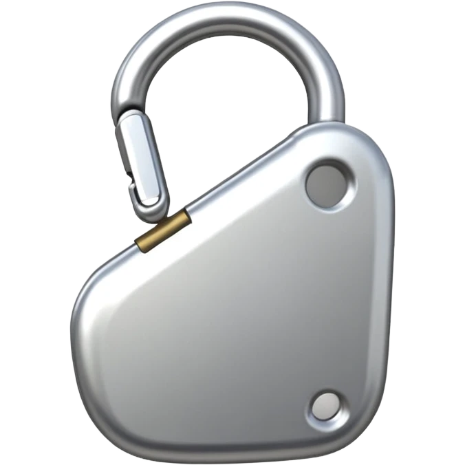 Locking carabiner emoji