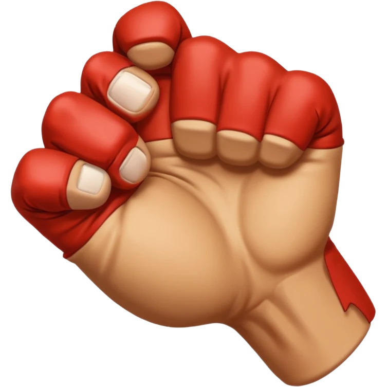 closed fist punch emoji