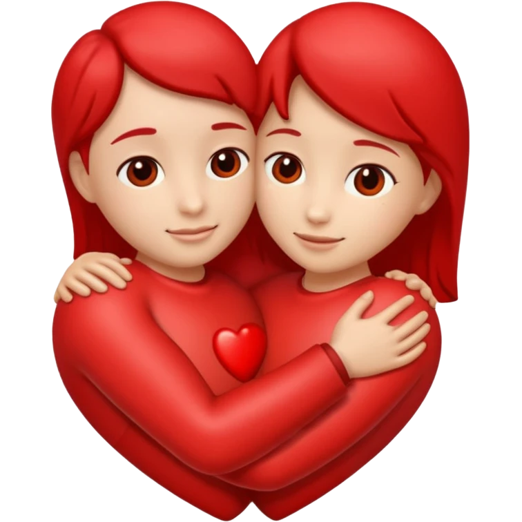 heart hug emoji