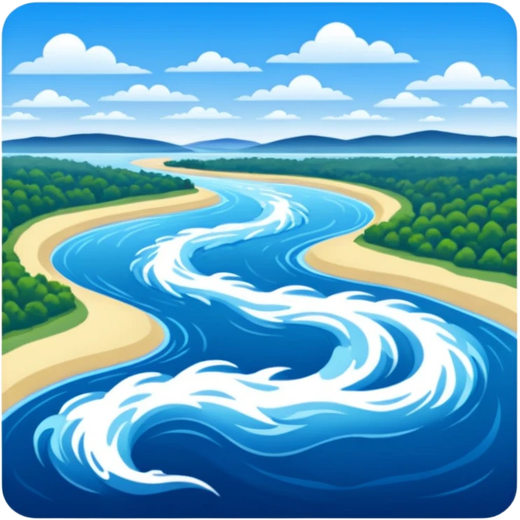 Dnieper River emoji