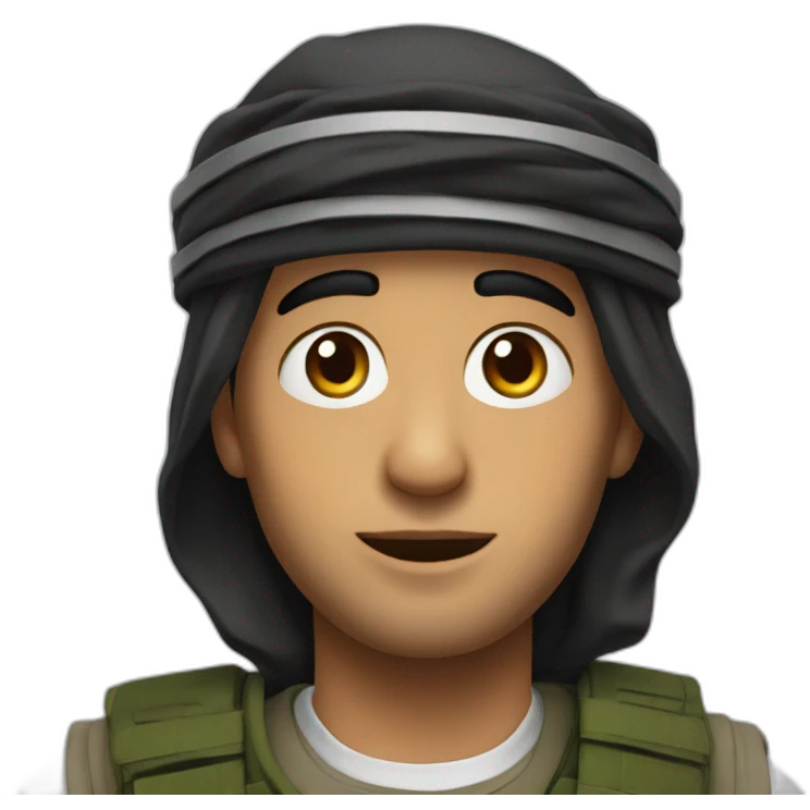 Abu obeida gaza emoji