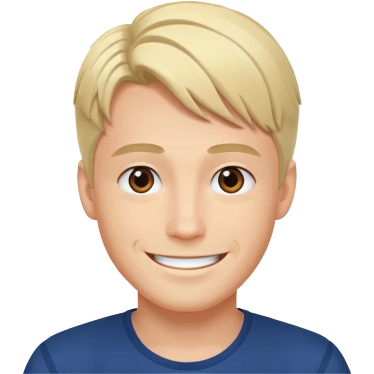 Norwegian handsome anime man emoji