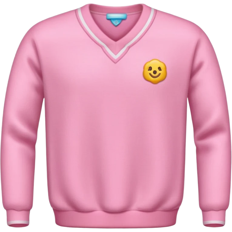 un jersey rosa emoji