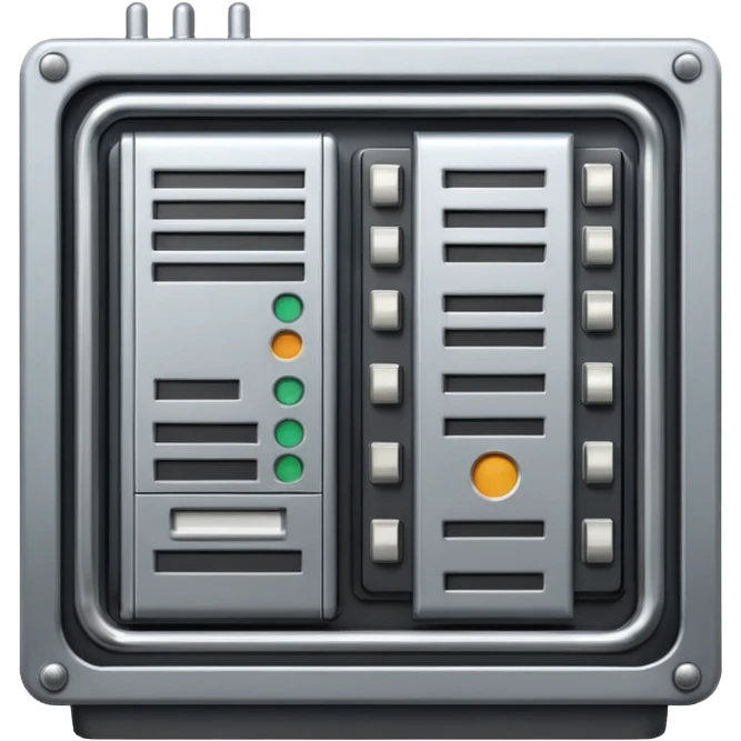 Early mainframe computer emoji
