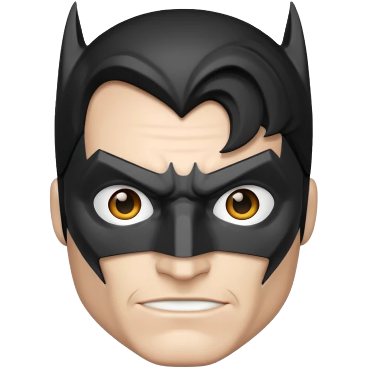 batman white emoji