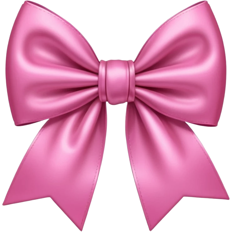 Pink bow emoji