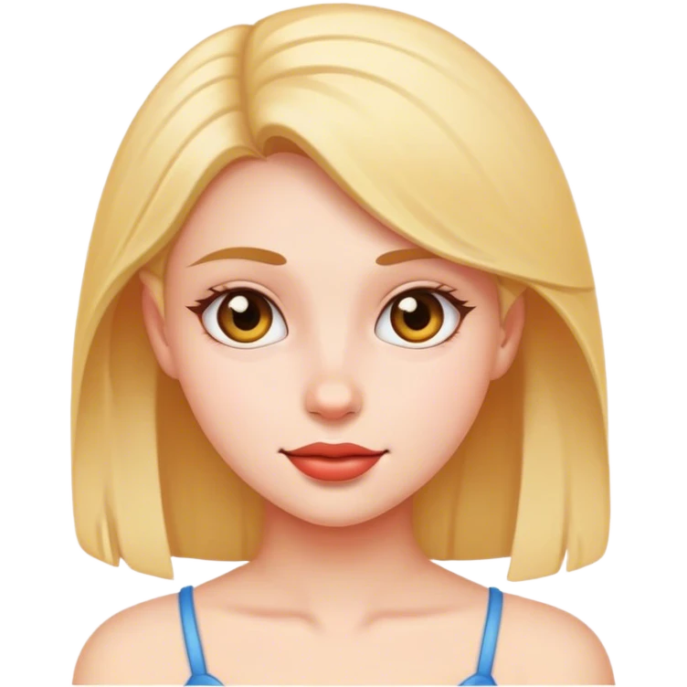 I’m just a girl emoji