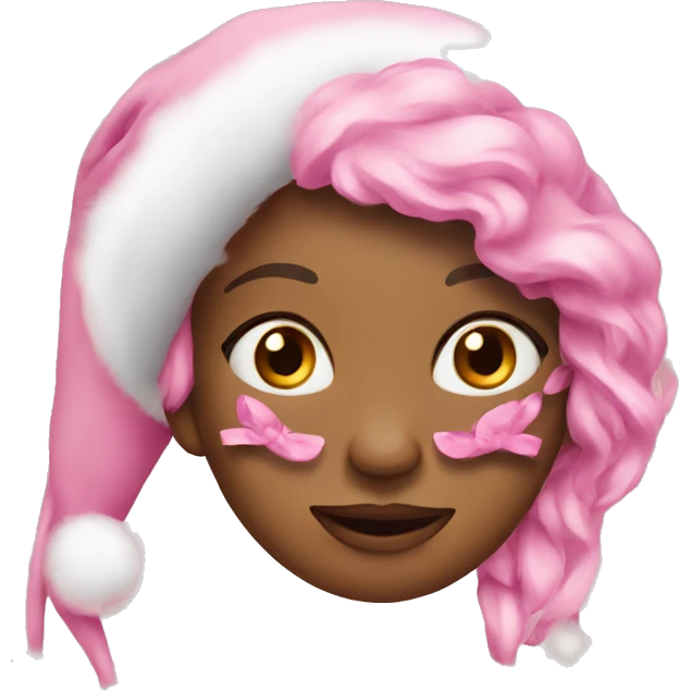 Pink Christmas  emoji