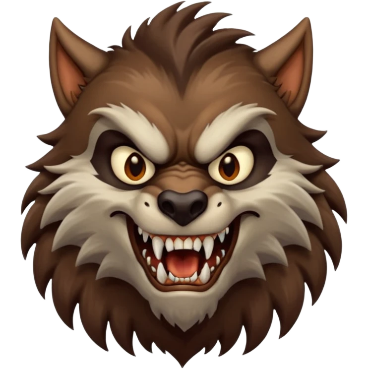 human werewolf emoji