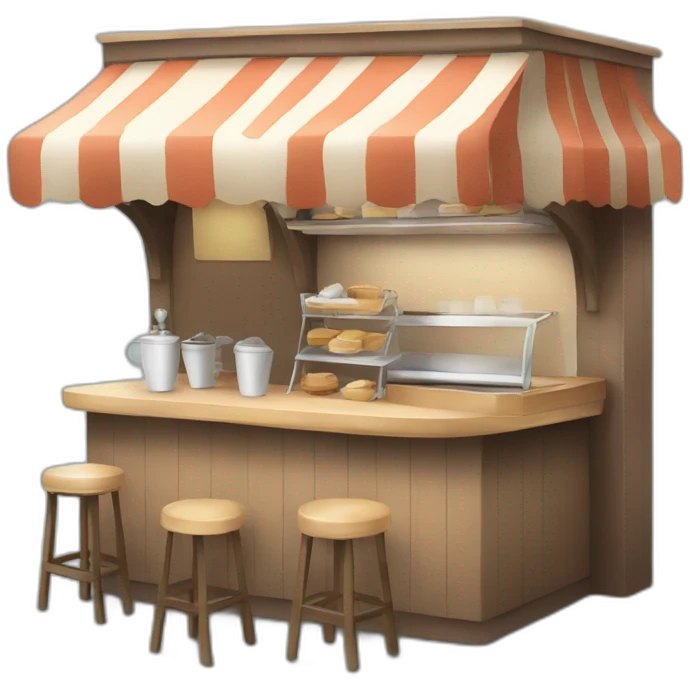 Café Stall  emoji