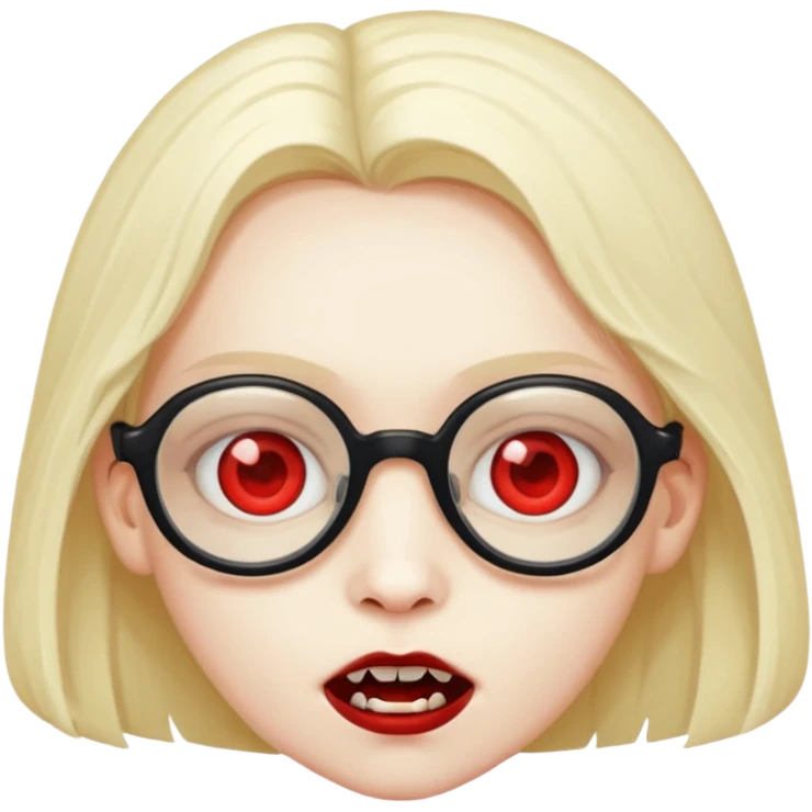 vampire kids with opticals emoji