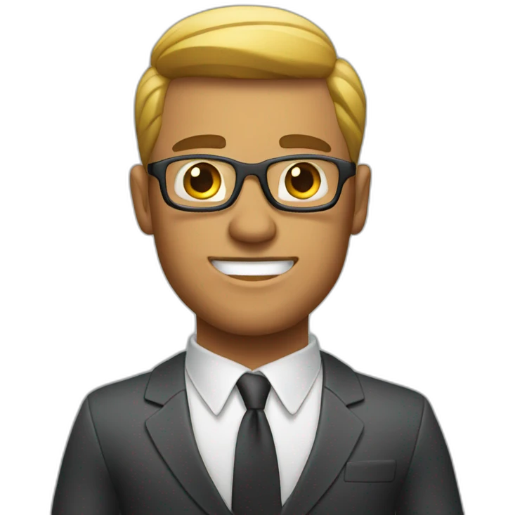 muscular businessman emoji