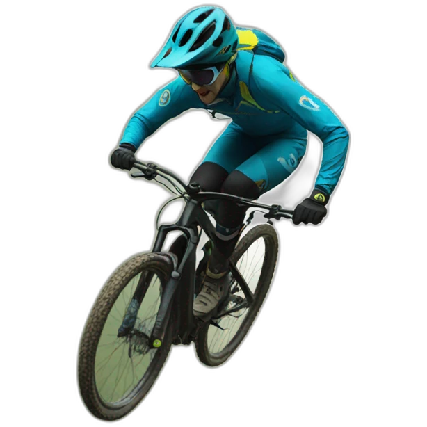 Mtb jumping emoji