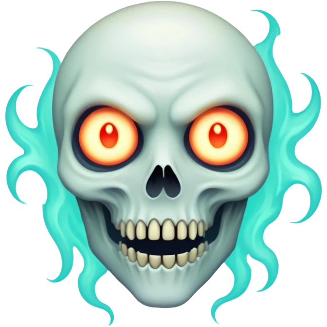 cosmic spectre, menacing, suffocating, ghoul emoji