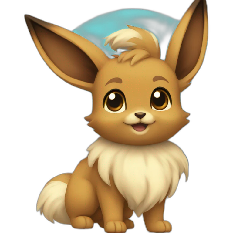 eevee wave emoji