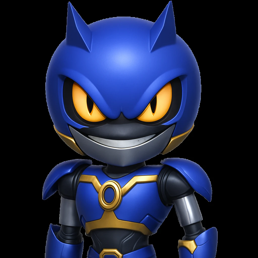 Keep the picture quality and style exactly the same. Make the eyes and mouth a bit scarier with subtle, slightly creepy changes—such as a more intense stare and a hint of a mischievous grin. No other changes. emoji