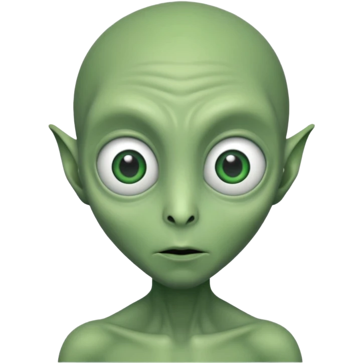 Marcus the alien emoji