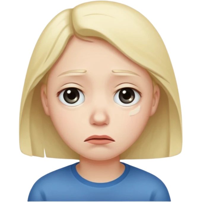 грусть печаль emoji