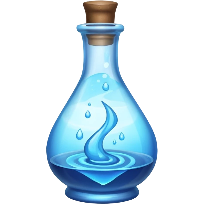 Blue mana potion emoji