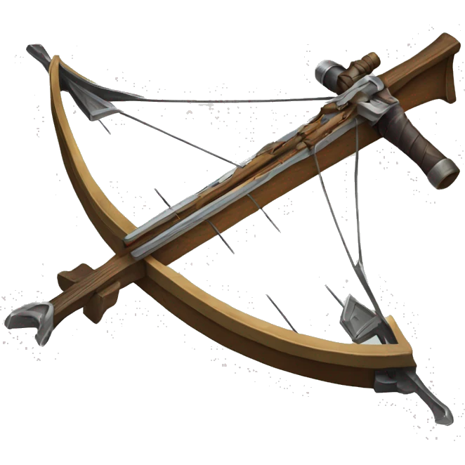 medieval crossbow emoji