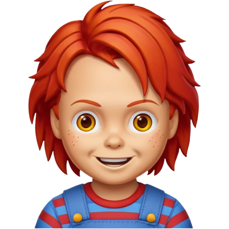 Un emojin de chuky emoji