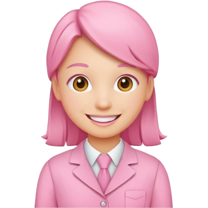 pink employee icon emoji