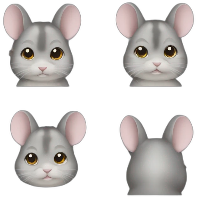 Manteau de chinchilla emoji