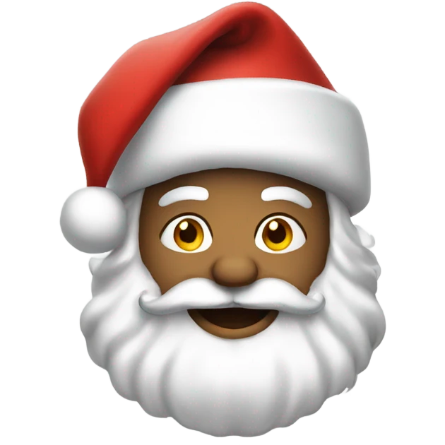 Jolly santa emoji