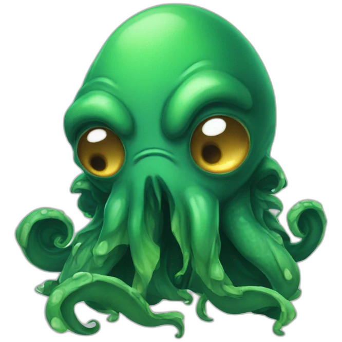 sad cthulhu crying emoji