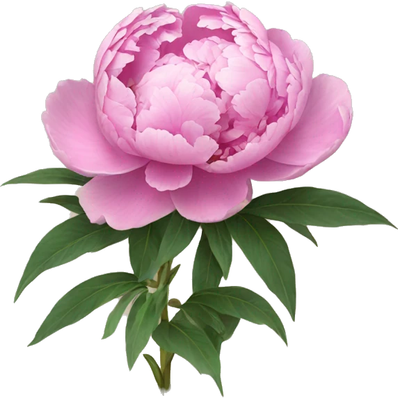 Peonies emoji