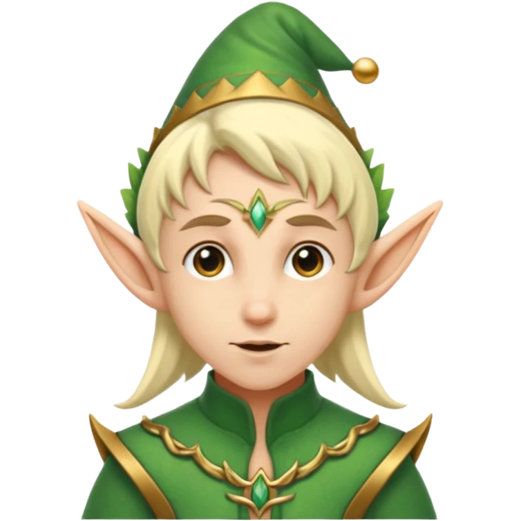 an elf emoji