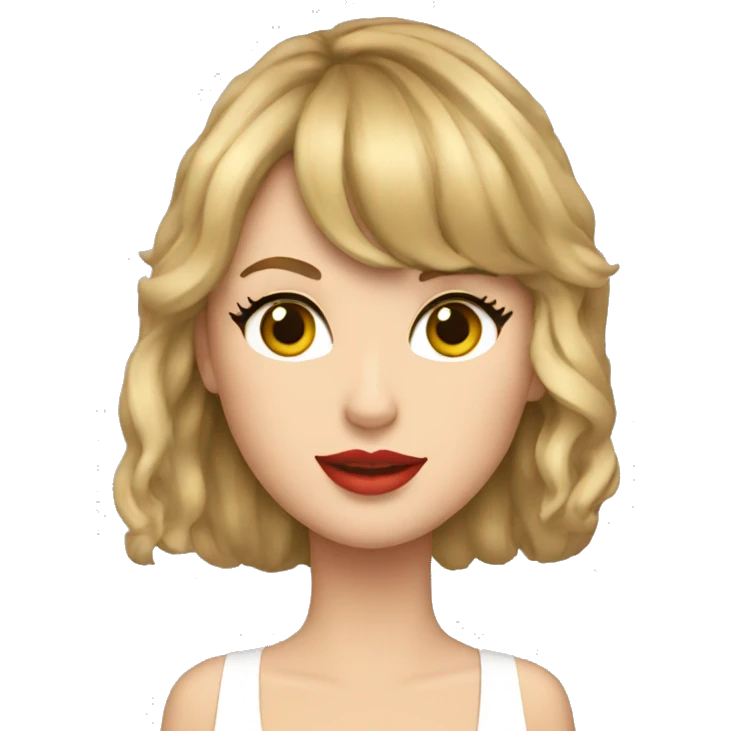 taylor swift in show emoji