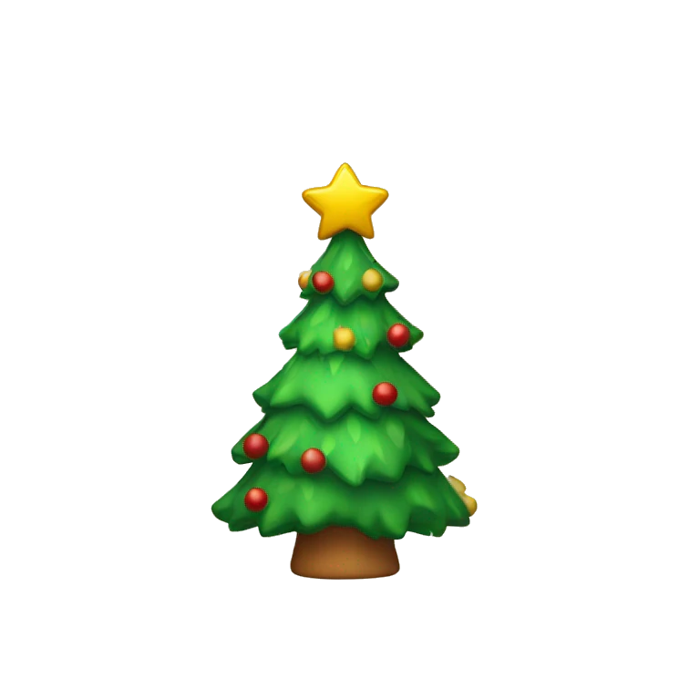 Sapin de Noël  emoji