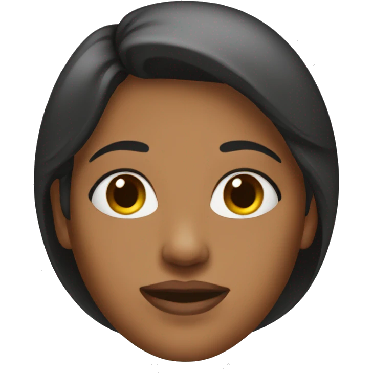 Woman facial emoji