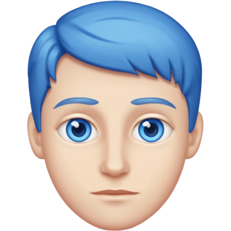 RobertIDK with blue eyes emoji