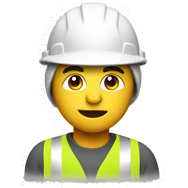 They with hardhat, computer, and hammer emoji