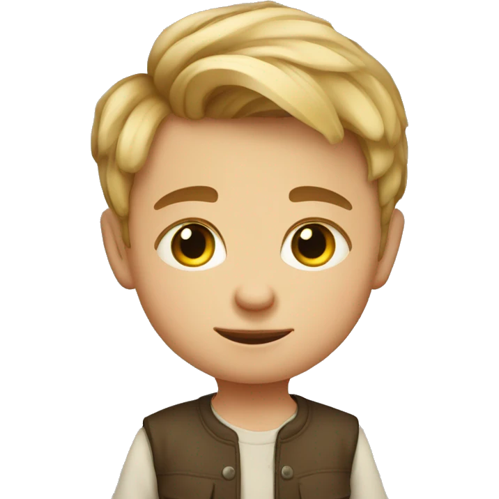 Cute Little son Russian  emoji