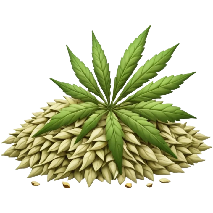 white weed  emoji
