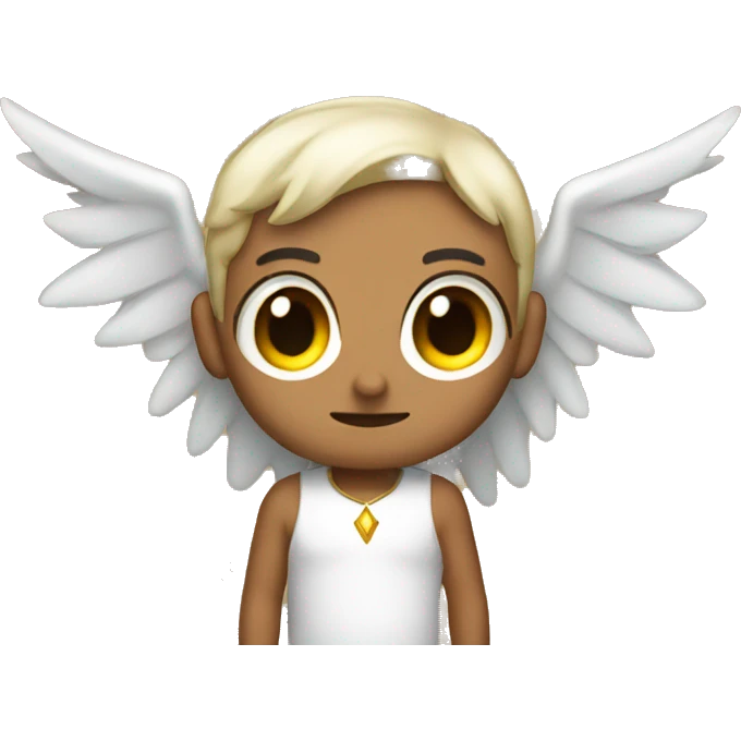 an angel/devil emoji
