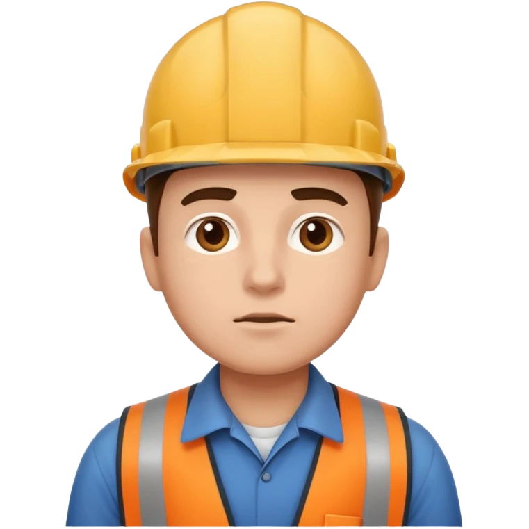 engineer looking up emoji