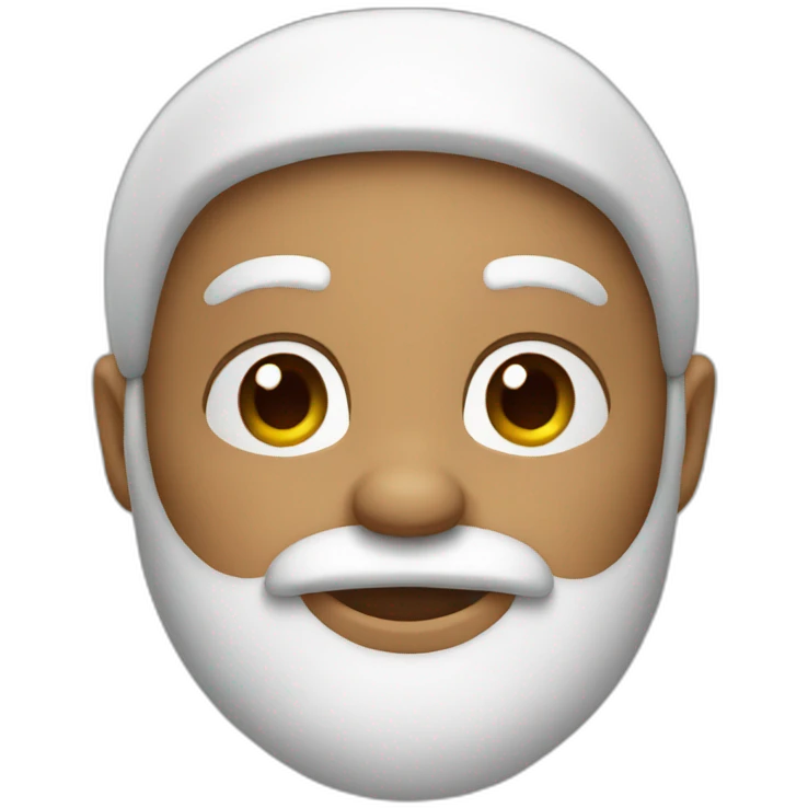 Santa Claus without a beard  emoji