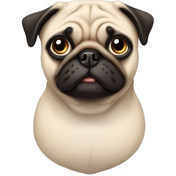Pug emoji