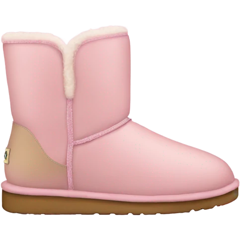 Light pink Uggs  emoji